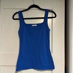 Contour Squareneck Hip blue Tank Babaton (never worn only washed 1 time)